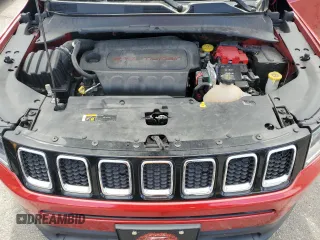 2019 Jeep Compass Altitude with VIN 3C4NJCBB6KT833200, listed as a Copart auction lot 48012385 with 59,212 mi miles and Salvage title. Bid and sale history available at DreamBid. Image 12.