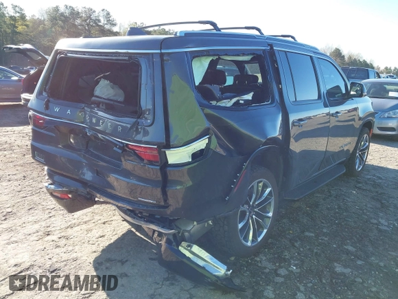 2022 Jeep Wagoneer Series II with VIN 1C4SJVBT0NS211883, listed as a IAAI auction lot 41829762 with 50,363 mi miles and . Bid and sale history available at DreamBid. Image 4.