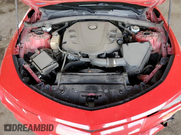 2017 Chevrolet Camaro 1LT with VIN 1G1FB3DS2H0132070, listed as a Copart auction lot 48714185 with 91,508 mi miles and Salvage Title. Bid and sale history available at carsss.com. Image 12.