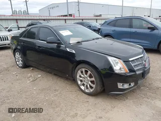 2009 Cadillac CTS RWD w/1SB with VIN 1G6DV57V390109182, listed as a IAAI auction lot 42177968 with Not Provided miles. Bid and sale history available at carsss.com. Image 1.