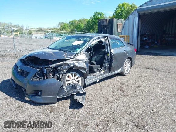 2010 Toyota Corolla with VIN 2T1BU4EE4AC389631, listed as a IAAI auction lot 41732524 with Not Provided miles. Bid and sale history available at carsss.com. Image 2.