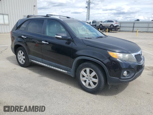 2012 Kia Sorento LX with VIN 5XYKT4A64CG211596, listed as a Copart auction lot 51522015 with 190,813 mi miles and Clean Title. Bid and sale history available at carsss.com. Image 4.