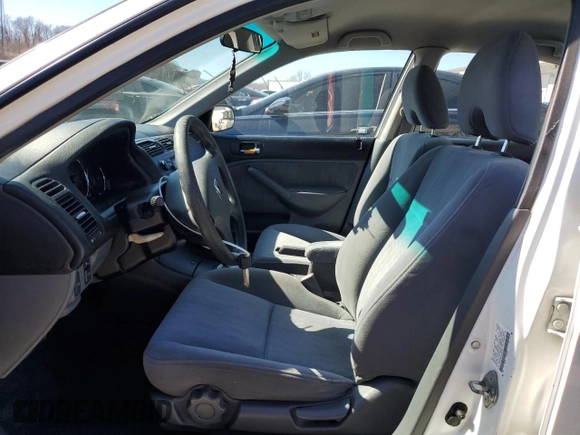 2003 Honda Civic LX with VIN 1HGES16503L020391, listed as a Copart auction lot 47292505 with 127,120 mi miles and Salvage Title. Bid and sale history available at carsss.com. Image 7.