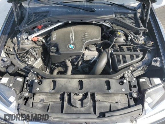 2017 BMW X4 xDrive28i with VIN 5UXXW3C36H0T79956, listed as a Copart auction lot 50156445 with 100,226 mi miles and Salvage title. Bid and sale history available at DreamBid. Image 12.