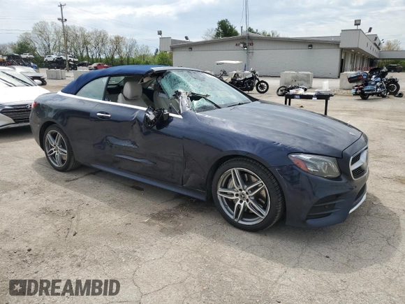 2018 Mercedes-Benz E-Class E 400 with VIN WDD1K6GB2JF052758, listed as a Copart auction lot 50656174 with 36,736 mi miles. Bid and sale history available at carsss.com. Image 4.