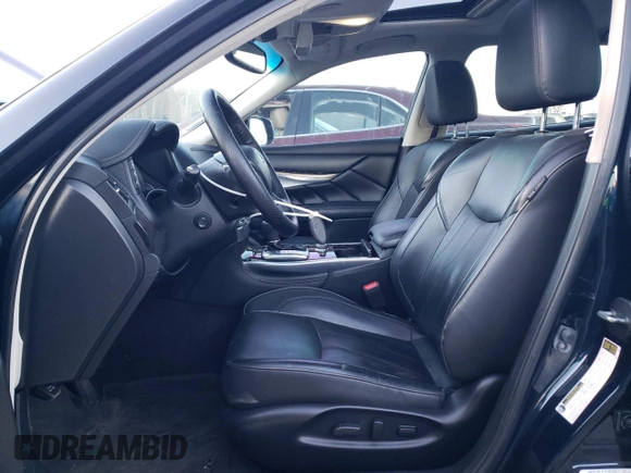 2017 Infiniti Q70 3.7 with VIN JN1BY1PR8HM210249, listed as a Copart auction lot 81218354 with 161,419 mi miles and Salvage title. Bid and sale history available at DreamBid. Image 7.