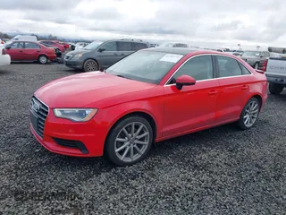 2015 Audi A3 2.0T Premium Plus with VIN WAUEFGFFXF1044922, listed as a IAAI auction lot 41709772 with 77,700 mi miles. Bid and sale history available at carsss.com. Image 2.