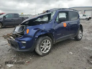 2019 Jeep Renegade Sport z VIN ZACNJBAB5KPJ80682, wystawiony jako Copart lot #56497045 z przebiegiem Nie podano mil oraz Szkoda całkowita • Salvage title. Historia ofert i sprzedaży dostępna na DreamBid. Obrazek 1.