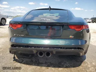 2015 Jaguar F-TYPE V6 S with VIN SAJWA6BC8F8K14232, listed as a Copart auction lot 52174245 with 64,852 mi miles and Salvage Title. Bid and sale history available at carsss.com. Image 6.