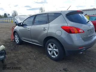 2009 Nissan Murano SL with VIN JN8AZ18U49W105405, listed as a IAAI auction lot 42033528 with 184,989 mi miles. Bid and sale history available at carsss.com. Image 3.