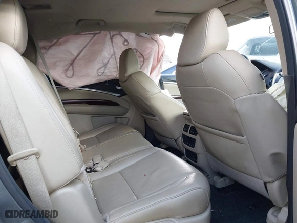 2014 Acura MDX Tech Pkg with VIN 5FRYD3H49EB015233, listed as a IAAI auction lot 41713912 with 203,495 mi miles. Bid and sale history available at carsss.com. Image 8.
