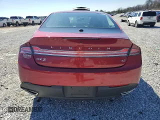 2016 Lincoln MKZ with VIN 3LN6L2GK6GR630714, listed as a Copart auction lot 47181925 with 36,616 mi miles and Salvage Title. Bid and sale history available at carsss.com. Image 6.