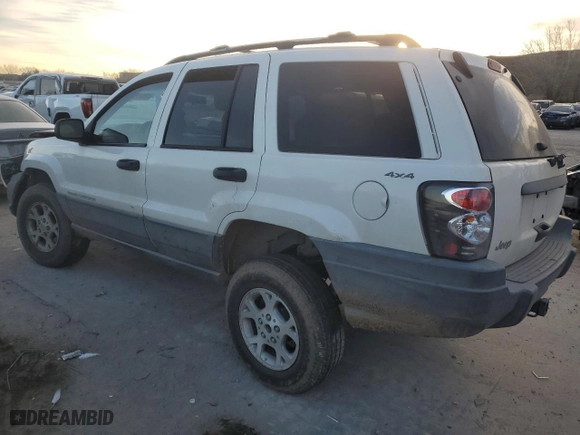2001 Jeep Grand Cherokee Laredo with VIN 1J4GW48S91C617174, listed as a Copart auction lot 48918285 with 0 mi miles and Salvage Title. Bid and sale history available at carsss.com. Image 2.