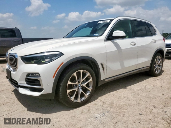 2019 BMW X5 xDrive40i with VIN 5UXCR6C55KLL06222, listed as a Copart auction lot 65166095 with 97,268 mi miles and Clean title. Bid and sale history available at DreamBid. Image 1.