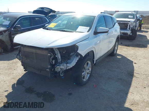 2018 GMC Terrain SLE with VIN 3GKALTEV3JL298666, listed as a IAAI auction lot 41655369 with 91,383 mi miles. Bid and sale history available at carsss.com. Image 18.