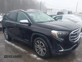2018 GMC Terrain SLT with VIN 3GKALVEXXJL344278, listed as a IAAI auction lot 41565165 with 108,672 mi miles. Bid and sale history available at carsss.com. Image 1.