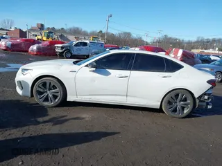 2021 Acura TLX w/A-Spec Package with VIN 19UUB5F59MA013665, listed as a IAAI auction lot 41569907 with 48,429 mi miles. Bid and sale history available at carsss.com. Image 14.