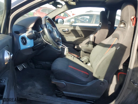 2017 FIAT 500 Abarth with VIN 3C3CFFFH9HT506053, listed as a Copart auction lot 81367564 with NaN miles and Salvage Title. Bid and sale history available at carsss.com. Image 7.