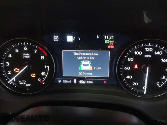 2022 Cadillac XT5 AWD Premium Luxury with VIN 1GYKNDRS8NZ163725, listed as a IAAI auction lot 42295528 with 45,614 mi miles and . Bid and sale history available at DreamBid. Image 7.