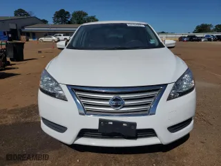2015 Nissan Sentra S with VIN 3N1AB7AP8FY335446, listed as a Copart auction lot 54152695 with 64,066 mi miles and Salvage Title. Bid and sale history available at carsss.com. Image 5.