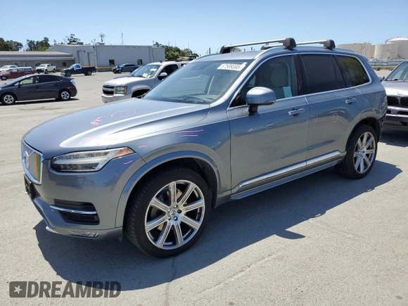 2016 Volvo XC90 T6 Inscription с VIN YV4A22PL1G1019300, выставлен на аукционе Copart как лот 57589395 с пробегом 86 637 миль миль и Списание • Salvage title. История ставок и продаж доступна на DreamBid. Изображение 1.