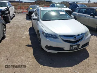 2016 Acura TLX with VIN 19UUB1F31GA001991, listed as a IAAI auction lot 41850750 with 239,675 mi miles. Bid and sale history available at carsss.com. Image 1.