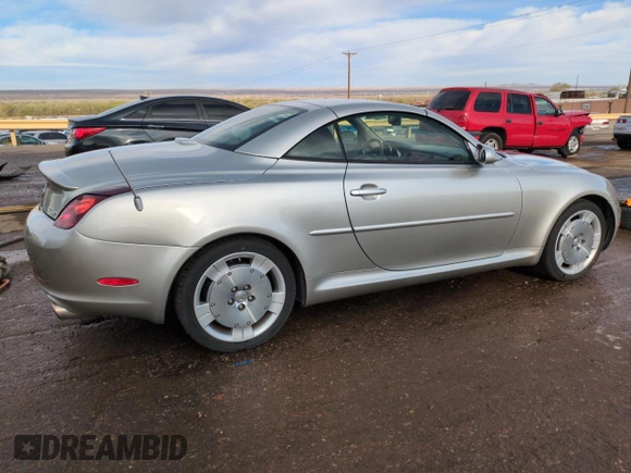 2002 Lexus SC with VIN JTHFN48Y120026511, listed as a Copart auction lot 51090345 with 94,837 mi miles and Salvage Title. Bid and sale history available at carsss.com. Image 3.