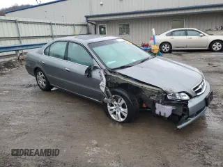 1999 Acura TL with VIN 19UUA5648XA036255, listed as a Copart auction lot 43504445 with 147,937 mi miles and Salvage Title. Bid and sale history available at carsss.com. Image 4.