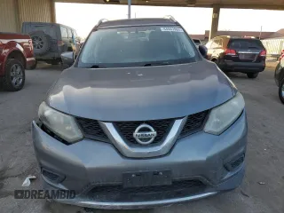 2015 Nissan Rogue S with VIN KNMAT2MT6FP503883, listed as a Copart auction lot 44443905 with 180,295 mi miles and Salvage Title. Bid and sale history available at DreamBid. Image 5.
