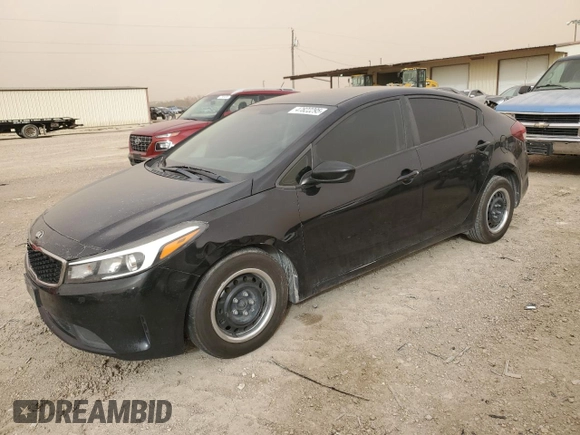 2018 Kia Forte LX with VIN 3KPFL4A76JE220126, listed as a Copart auction lot 47822295 with 153,252 mi miles and Salvage Title. Bid and sale history available at carsss.com. Image 1.