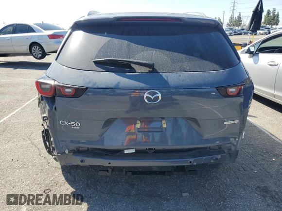 2023 Mazda CX-50 2.5 S Preferred Plus Package with VIN 7MMVABCM3PN113614, listed as a Copart auction lot 49926315 with 26,256 mi miles and Salvage Title. Bid and sale history available at carsss.com. Image 6.