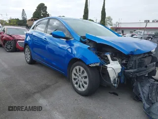 2017 Hyundai Elantra GT with VIN KMHD35LH8HU379319, listed as a IAAI auction lot 41895779 with 80,918 mi miles. Bid and sale history available at carsss.com. Image 1.