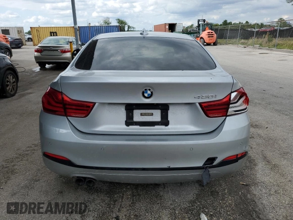 2019 BMW 4 Series 430i with VIN WBA4J1C57KBM13243, listed as a Copart auction lot 52214625 with 87,246 mi miles and Clean Title. Bid and sale history available at DreamBid. Image 6.