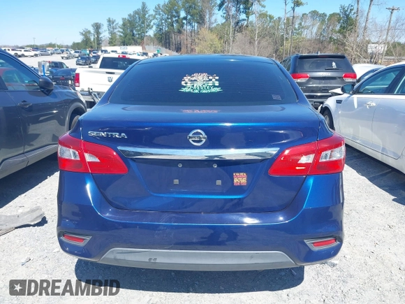2017 Nissan Sentra S with VIN 3N1AB7APXHY204652, listed as a IAAI auction lot 41803820 with 109,990 mi miles and . Bid and sale history available at DreamBid. Image 16.
