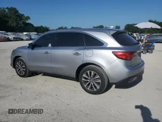 2016 Acura MDX Technology z VIN 5FRYD4H40GB006199, wystawiony jako Copart lot #57964115 z przebiegiem 118 495 mil mil oraz Szkoda całkowita • Salvage title. Historia ofert i sprzedaży dostępna na DreamBid. Obrazek 2.