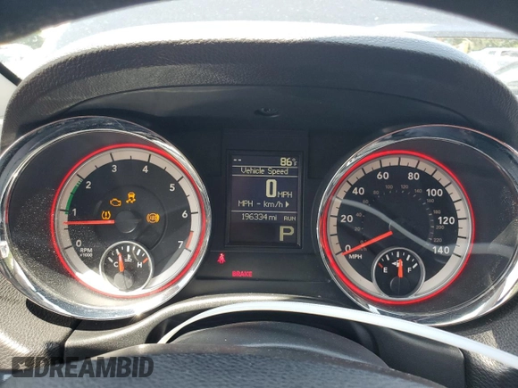 2013 Dodge Durango SXT с VIN 1C4RDHAG3DC617080, выставлен на аукционе Copart как лот 63487025 с пробегом 196 334 миль миль и Списание • Salvage title. История ставок и продаж доступна на DreamBid. Изображение 9.