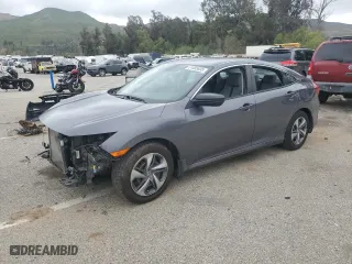2019 Honda Civic Sedan LX with VIN 2HGFC2F63KH568820, listed as a Copart auction lot 51085635 with 50,759 mi miles and Salvage Title. Bid and sale history available at carsss.com. Image 1.