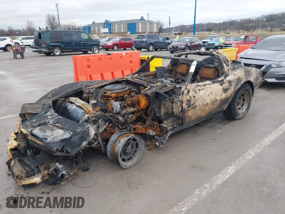 1981 Chevrolet Corvette with VIN 1G1AY8760BS430696, listed as a IAAI auction lot 41482473 with 1 mi miles. Bid and sale history available at carsss.com. Image 6.