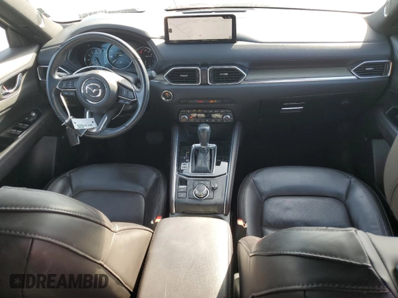2021 Mazda CX-5 Signature with VIN JM3KFBEY0M0410019, listed as a Copart auction lot 89194805 with 41,489 mi miles and Salvage Title. Bid and sale history available at carsss.com. Image 8.