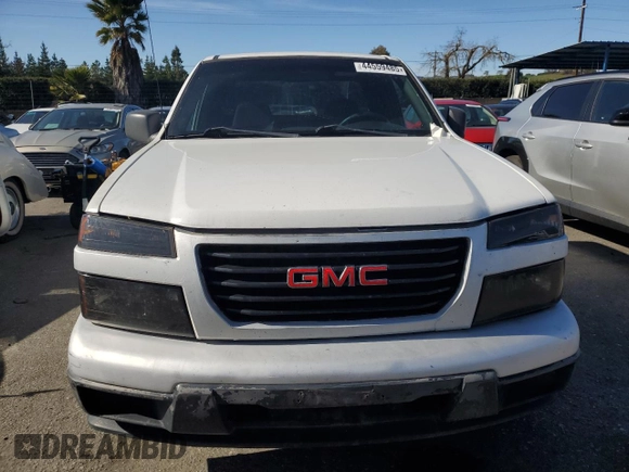 2007 GMC Canyon SLE1 with VIN 1GTCS199178250034, listed as a Copart auction lot 44559485 with 154,990 mi miles and Clean Title. Bid and sale history available at carsss.com. Image 5.