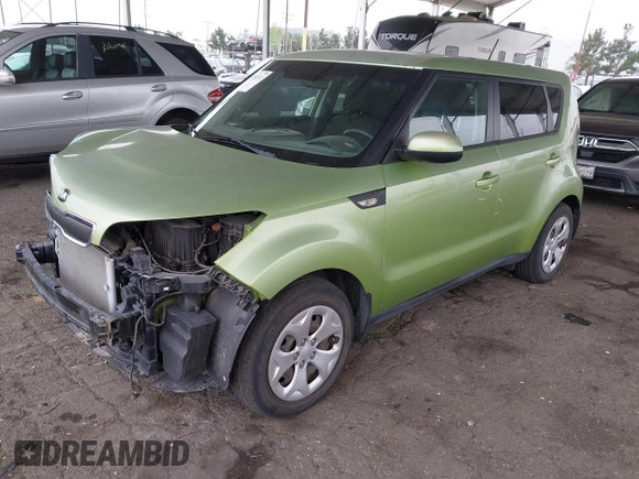 2014 Kia Soul with VIN KNDJN2A29E7724852, listed as a IAAI auction lot 41892312 with 45,133 mi miles and . Bid and sale history available at DreamBid. Image 18.