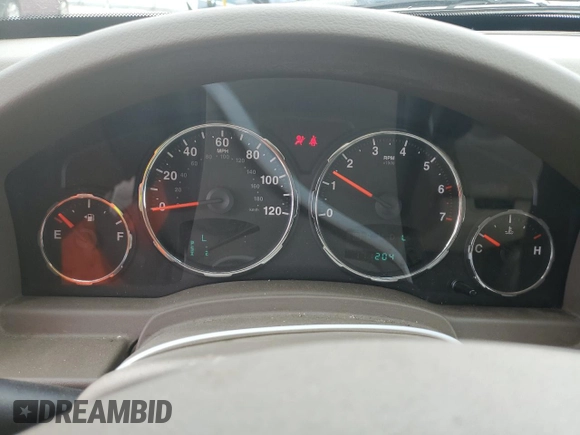 2008 Jeep Liberty Limited with VIN 1J8GN58K08W235308, listed as a Copart auction lot 55556915 with 171,204 mi miles and Clean Title. Bid and sale history available at DreamBid. Image 9.