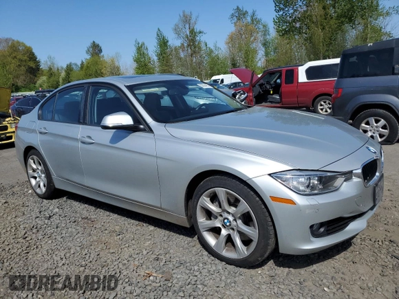 2014 BMW 3 Series 335i xDrive with VIN WBA3B9C56EP458673, listed as a Copart auction lot 52934245 with 37,852 mi miles and Salvage title. Bid and sale history available at DreamBid. Image 4.
