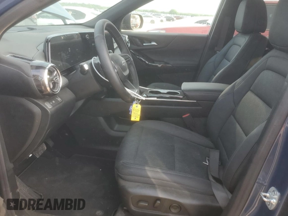 2025 Chevrolet Equinox FWD LT with VIN 3GNAXHEG3SL230407, listed as a Copart auction lot 51582905 with 4,639 mi miles and Salvage Title. Bid and sale history available at DreamBid. Image 7.