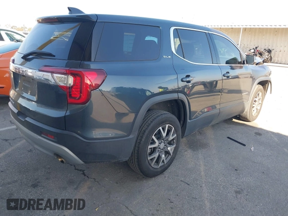 2020 GMC Acadia SLE with VIN 1GKKNKLA8LZ225930, listed as a IAAI auction lot 41636882 with 74,140 mi miles and . Bid and sale history available at carsss.com. Image 4.
