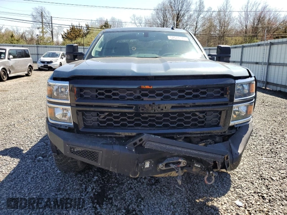 2014 Chevrolet Silverado 1500 LT with VIN 1GCVKREC1EZ370027, listed as a Copart auction lot 52674545 with 84,448 mi miles and Salvage Title. Bid and sale history available at DreamBid. Image 5.