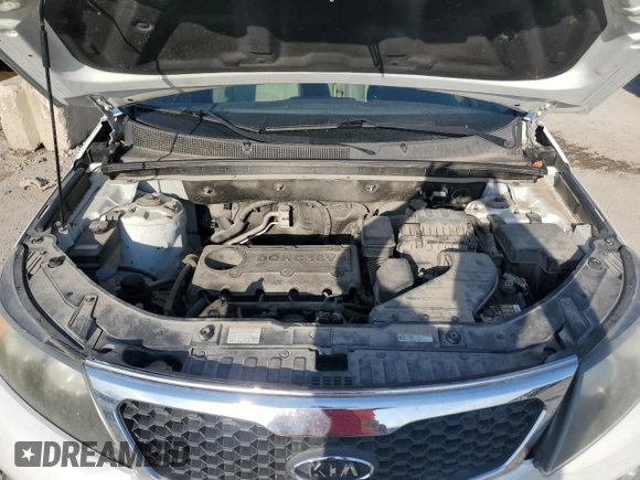 2011 Kia Sorento LX with VIN 5XYKT4A12BG050622, listed as a Copart auction lot 50833115 with Not Provided miles and Salvage Title. Bid and sale history available at DreamBid. Image 12.