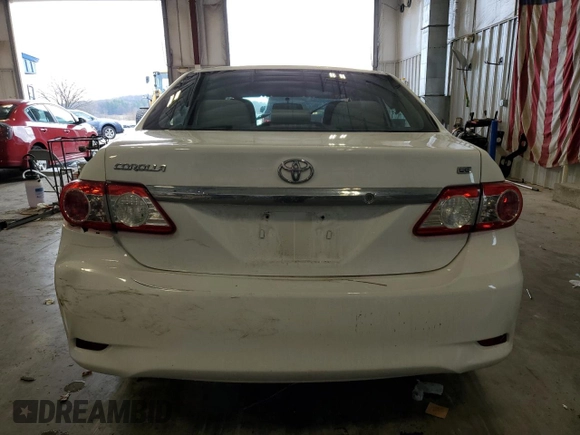 2011 Toyota Corolla L with VIN 2T1BU4EE9BC613848, listed as a Copart auction lot 52983465 with 189,584 mi miles and Non Repairable. Bid and sale history available at carsss.com. Image 6.