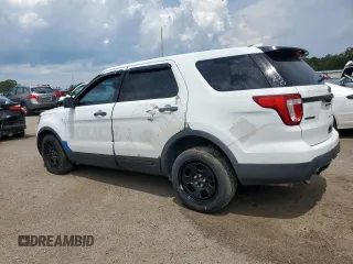 2016 Ford Utility Police Interceptor with VIN 1FM5K8AR6GGD31450, listed as a Copart auction lot 74237674 with 51,949 mi miles and Salvage Title. Bid and sale history available at carsss.com. Image 2.