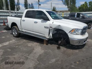 2017 Ram 1500 Big Horn with VIN 1C6RR7LT9HS832293, listed as a Copart auction lot 52532495 with 173,835 mi miles and Salvage Title. Bid and sale history available at carsss.com. Image 4.